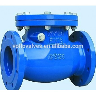 Cast Iron Double Flange Swing Check Valve Non Return Valve